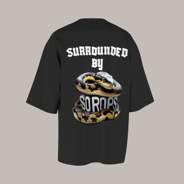 Surrounded by sorops Oversized T-shirt